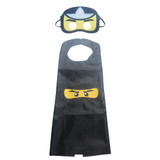 Ninja Ninjago Superhero Spiderman Batman Capes Mask Character For Kids Birthday Party Clothing Halloween cosplay Costumes 2-10Y