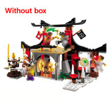 Ninjago 10319 Duel Ninjutsu Driving Range Model building kits compatible with legoe ninjagoes Educational toys for children