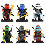 Ninja Cole Zane Samurai X NYA Jay Kai The Wei Snake Vermin Lloyd Master Wu Lady Dogshank Building Blocks Kids Gift Toys KF1047