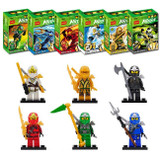 Ninja Cole Zane Samurai X NYA Jay Kai The Wei Snake Vermin Lloyd Master Wu Lady Dogshank Building Blocks Kids Gift Toys KF1047