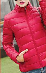 NIJIUDING winter ultra light Cotton jacket women Korean Slim padded jacket Solid Female Parka and Jackets