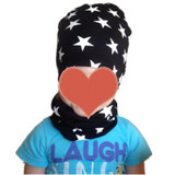 2018 New spring 20 colors star cotton baby hat scarf sets children hats beanies collars boys girls kids caps scarves child wraps