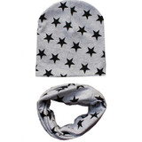 2018 New spring 20 colors star cotton baby hat scarf sets children hats beanies collars boys girls kids caps scarves child wraps