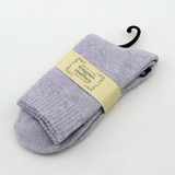 2018 New Solid Winter Thermal Cashmere Socks Women Warm Rabbit Wool Socks Women's Thicken Socks Girl Casual Socks 6 pairs/lot