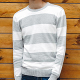 2018 New Pullovers Men Top Design Autumn Spring Brand Clothing Casual Slim Fit Cotton Knitting Quality Patchwork Mens Sweaters