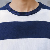 2018 New Pullovers Men Top Design Autumn Spring Brand Clothing Casual Slim Fit Cotton Knitting Quality Patchwork Mens Sweaters