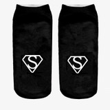 2018 New Meias Summer Autumn Harajuku Character Socks 3D Print Animal Women's Low Cut Ankle Socks Cat Printed Socks
