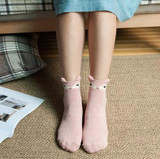 2018 New Lovely Cartoon Women Socks High Quality Cotton Sox Japanese Fashion Style Socks Autumn Winter Warm Socks For lady Girls