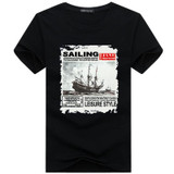 2018 New Letter Print T Shirt Mens Black And White Comic Con Cosplay T-shirts Summer Skateboard Tee Boy Skate Tshirt Tops