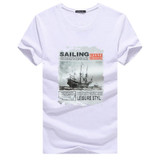 2018 New Letter Print T Shirt Mens Black And White Comic Con Cosplay T-shirts Summer Skateboard Tee Boy Skate Tshirt Tops
