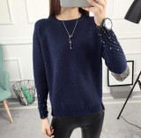 2018 New Female o-neck Sweater Women Knitted sweaters And Pullovers Long Sleeve Pull Femme Winter Cashmere Oversized Pullover
