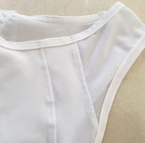 2018 new female summer Sleeveless t-shirt style fashion top elastic mesh t-shirt female size XS S M L XL