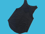 2018 new female summer Sleeveless t-shirt style fashion top elastic mesh t-shirt female size XS S M L XL