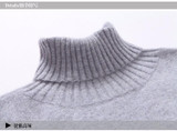 2018 New Fashion Women sweater Cashmere Knitted long Sweaters female Turtleneck Autumn Winter Warm Pullover Women Clothes