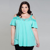 2018 New Fashion Women Off Shoulder Summer Tops Short Sleeve Lace Patchwork Loose Casual Plus Size Women Blouses Shirts 5XL 6XL