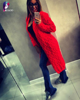 2018 New Fashion Women Knitted Sweater Coat Autumn And Spring Long Sleeve Cardigan Jacket Female Casual Outwear Tops pull Femme