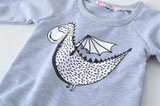 2018 New Fashion infant clothes baby boy clothes sets Long sleeve dinosaur T-shirt+pants 2pcs Newborn baby clothing set