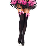 2018 New Fashion BLack Red White Sexy Stockings Thigh High Sheer Bow Stockings Hosiery Nets Stay Up For Sweet Lady Girls Hot