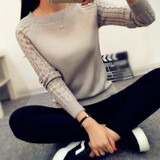 2018 New Fashion Autumn Winter Knitted Women Sweaters And Pullover Pull Femme Long Sleeve Clothing Basic Tops Jumper
