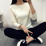 2018 New Fashion Autumn Winter Knitted Women Sweaters And Pullover Pull Femme Long Sleeve Clothing Basic Tops Jumper