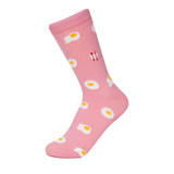 2018 New Cotton Socks Women Colorful Cartoon Socks Animal Rainbow Pink Egg Lion Girls Funny Socks