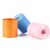 David accessories 3'' full solid colors glitter ribbon printed polyester ribbon 50 yards,DIY handmade materials,50Yc2150