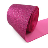 David accessories 3'' full solid colors glitter ribbon printed polyester ribbon 50 yards,DIY handmade materials,50Yc2150