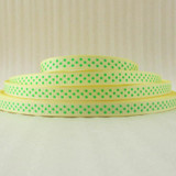 David accessories 3/8"9mm dot printed polyester grosgrain tape ribbon 5yds,DIY handmade materials,wedding gift wrap,5Y14746