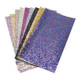 David accessories 20*34cm glitter synthetic leather fabric cut direction random,size has a little errors,c2043