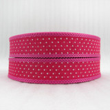 David accessories 1'' Dots Dot Printed Gauze Tooth Ribbon Colors Ribbon 25yard,DIY Handmade Materials,Wedding Gift Wrap,25Y47470