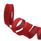 David accessories 1'' 25mm solid color linen ribbon hollow 25 yards,DIY handmade materials,wedding gift wrap,25Yc2084