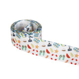 David accessories 1"25mm summer fruit high quality printed polyester ribbon 5yds,DIY handmade material,wedding gift wrap,5Yc2353