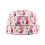 David accessories 1"(25mm) cartoon high quality printed polyester ribbon 5yds,DIY handmade materials, 5Yc2121