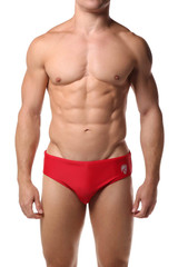 Datch Red Gladiator Swim Brief