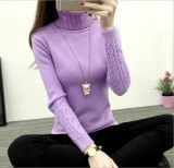 DASUANG Women Turtleneck Winter Sweater Women 2017 Long Sleeve Knitted Women Sweaters And Pullovers Female Jumper Tricot Tops