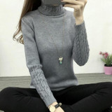 DASUANG Women Turtleneck Winter Sweater Women 2017 Long Sleeve Knitted Women Sweaters And Pullovers Female Jumper Tricot Tops