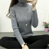 DASUANG Women Turtleneck Winter Sweater Women 2017 Long Sleeve Knitted Women Sweaters And Pullovers Female Jumper Tricot Tops