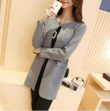 DASUANG Long Cardigan Women 2018 New Fashion Autumn Winter Sweater Women Long Sleeve Knitted Cardigan Female Tricot Clothes H058