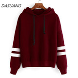 DASUANG 2017 Autumn Women Hoodie Casual Long Sleeve Hooded Pullover Sweatshirts Hooded Female Jumper Women Tracksuits Sportswear