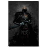 Dark Souls 1 2 3 Art Silk Fabric Poster Print 13x20 24x36inch Game Picture for Wall Decor 008