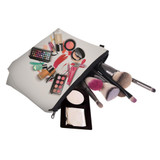 DAOXI 3D Printing Cosmetic Bags Circle Makeup Pattern Necessaries Storage Women Toiletries YY10178