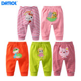 DANROL baby boy girls cotton PP pants kids trousers 5 pieces/lot kids soft cartoon trousers leggings