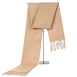 DANKEYISI Long Winter Men Scarf Men Bandana Warm Solid Color Scarf Luxury Brand Tassel Wraps Foulard Scarf Male 2017