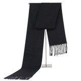 DANKEYISI Long Winter Men Scarf Men Bandana Warm Solid Color Scarf Luxury Brand Tassel Wraps Foulard Scarf Male 2017
