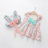 Kids Baby Dress 2017 cute baby girls Birthday Dress Casual Ruffles Watermelon printing Baby Girl Clothes Princess Tutu Dresses