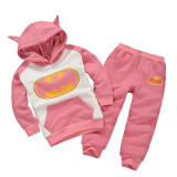kids baby boys girls sets new Children Hoodie+pants 2 pcs set suit clothes sets kids clothing set 2017 Spring Autumn tracksuit