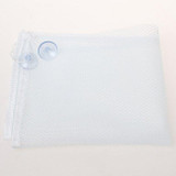 Kids Baby Bath Time Toys Storage Suction Bag Folding Hanging Mesh Net Bathroom Shower Plastic Organiser