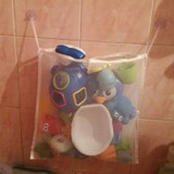 Kids Baby Bath Time Toys Storage Suction Bag Folding Hanging Mesh Net Bathroom Shower Plastic Organiser Kids Baby Bath Time Toys Storage Suction Bag Folding Hanging Mesh Net Bathroom Shower Plastic Organiser