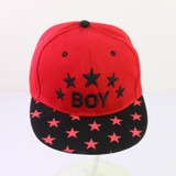 Kids 3D Letter BOY Cap Spring Summer Baby Boys Girls Baseball Caps Casual Adjustable Hip-Hop Snapback Sun Hat