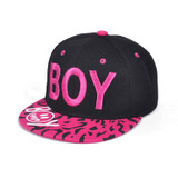 Kids 3D Letter BOY Cap Spring Summer Baby Boys Girls Baseball Caps Casual Adjustable Hip-Hop Snapback Sun Hat